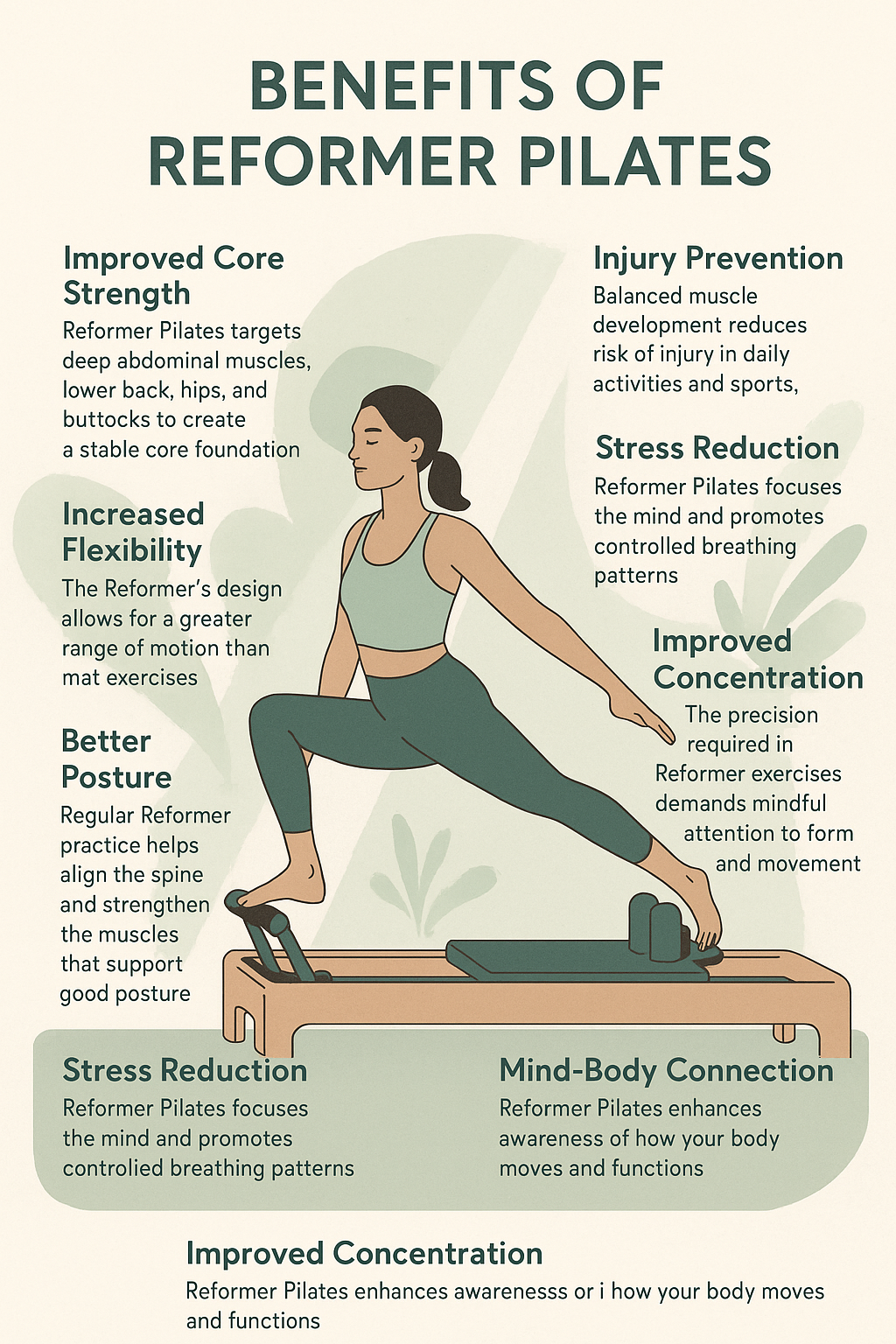 Pilates Benefits Illustration
